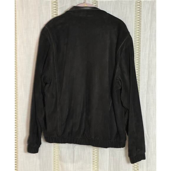 VTG Leather Jacket 1980s Solvang First Street Leather Lambskin Suede XL Designer - Picture 12 of 15